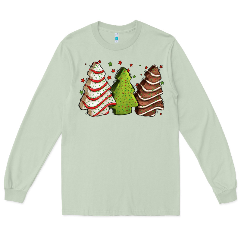 Christmas Cakes Long Sleeve Tee by Jasminsmagicworld | Teevron