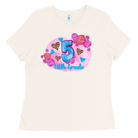 Bone back to school flowers fifth grade 3200x2400 Ladies Tee - AdoDesignShop