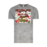 Cloud Rock North Pole Hot Chocolate christmas Vintage Tee - MaliasSmallBusiness
