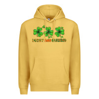 Antique Gold St. Patrick's Day lucky and blessed Premium Hoodie - HowdyJamesFarm