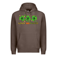 Coffee St. Patrick's Day lucky and blessed Premium Hoodie - HowdyJamesFarm