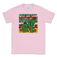 Bubblegum Pink cactus sunflower coaster Classic Tee - JahusDesignShop