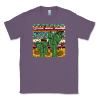 Lavender cactus sunflower coaster Classic Tee - JahusDesignShop