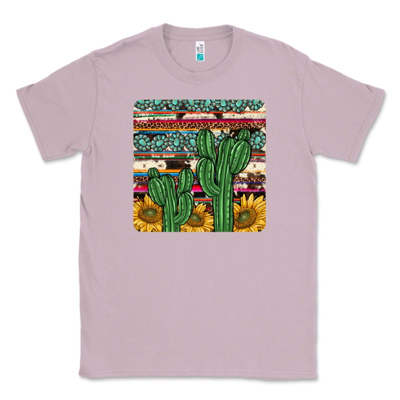 Cactus Sunflower Coaster Classic Tee by JahusDesignShop | Teevron
