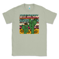 Matcha cactus sunflower coaster Classic Tee - JahusDesignShop
