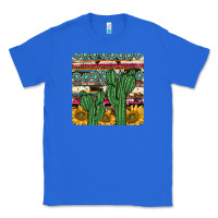 True Royal cactus sunflower coaster Classic Tee - JahusDesignShop