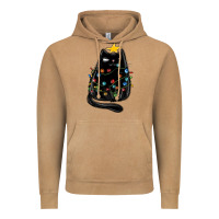 Vintage Camel christmas cat with lights Vintage Hoodie - MaliasSmallBusiness