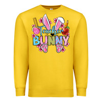 Lemon Easter Teacher bunny Premium Sweatshirt - OliviaCreatesArt