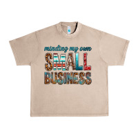 French Oak minding my own small business bbs Urban Heavy Tee - BundleAndBundleShop