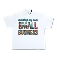 White minding my own small business bbs Urban Heavy Tee - BundleAndBundleShop