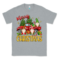 Heather Grey merry christmas gnomes truck Classic Tee - MaliasSmallBusiness