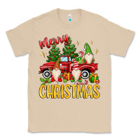 Mushroom merry christmas gnomes truck Classic Tee - MaliasSmallBusiness