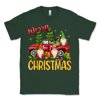 Sports Green merry christmas gnomes truck Classic Tee - MaliasSmallBusiness