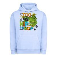 Pigment Grape Ice too hip to hop frog Urban Hoodie - LillyAllenDesigns