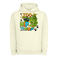 Too Hip To Hop Frog Urban Hoodie | Teevron