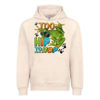Sandshell too hip to hop frog Urban Hoodie - LillyAllenDesigns