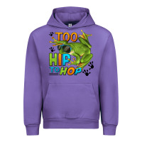 Tulip too hip to hop frog Urban Hoodie - LillyAllenDesigns