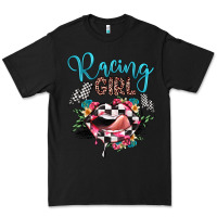 Black racing girl Premium Tee - JahusDesignShop