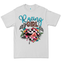 Dove Grey racing girl Premium Tee - JahusDesignShop