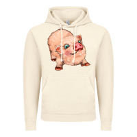 Vintage Artic pig Vintage Hoodie - MaliasSmallBusiness