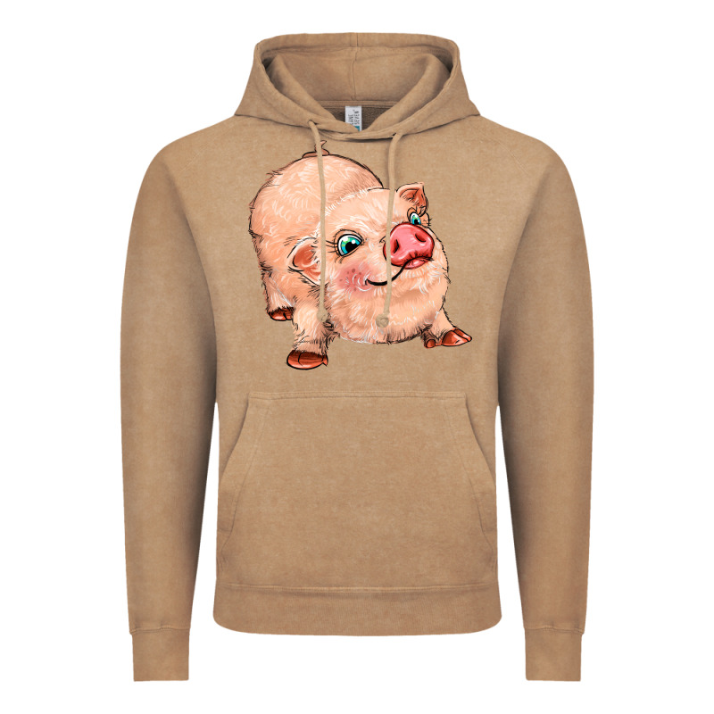 Pig Vintage Hoodie by MaliasSmallBusiness | Teevron