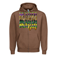 Chestnut mardi gras Zipper Hoodie - CowGirlArtShop