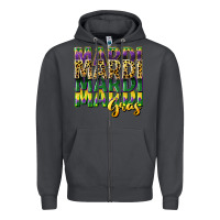 Smoke mardi gras Zipper Hoodie - CowGirlArtShop