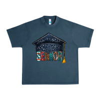 Midnight Navy senior 2023 graduation hat bbs Urban Heavy Tee - BundleAndBundleShop