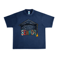 Navy senior 2023 graduation hat bbs Urban Heavy Tee - BundleAndBundleShop
