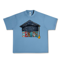 Pebble Blue senior 2023 graduation hat bbs Urban Heavy Tee - BundleAndBundleShop