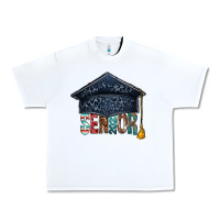 White senior 2023 graduation hat bbs Urban Heavy Tee - BundleAndBundleShop