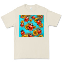 Bone Western Sunflowers Ladybug Premium Tee - LillyAllenDesigns