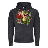 Christmas Dinosaur Vintage Hoodie | Teevron