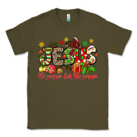 Army Green jesus the reason for the season Classic Tee - MaliasSmallBusiness