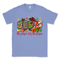 Colony Blue jesus the reason for the season Classic Tee - MaliasSmallBusiness