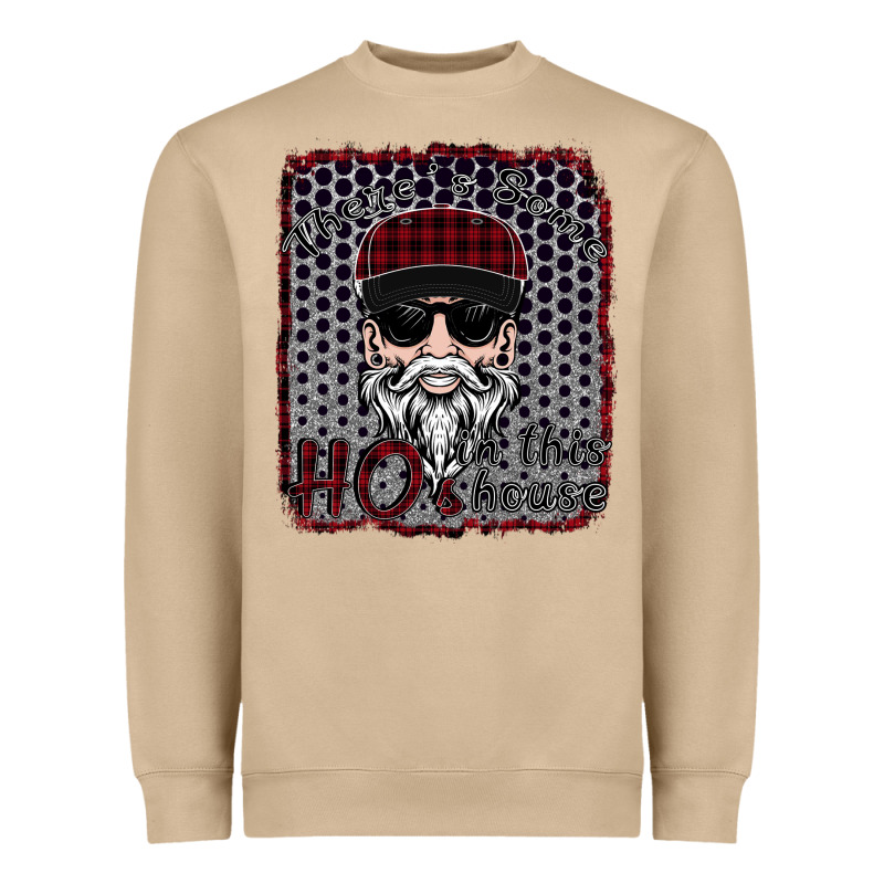 There's Some Ho Ho Ho's In This House Heavyweight Sweatshirt by Bettercallsaul | Teevron
