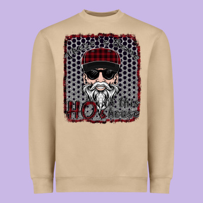 There's Some Ho Ho Ho's In This House Heavyweight Sweatshirt Designed By Bettercallsaul