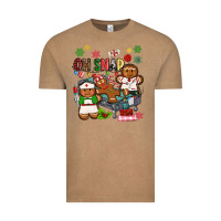 Vintage Coffee oh snap christmas Vintage Tee - MaliasSmallBusiness