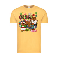 Vintage Mustard oh snap christmas Vintage Tee - MaliasSmallBusiness