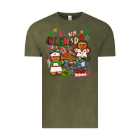 Vintage Olive oh snap christmas Vintage Tee - MaliasSmallBusiness