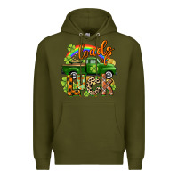 Army Green Loads of luck Premium Hoodie - CowGirlArtShop