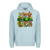 Blue Mist Loads of luck Premium Hoodie - CowGirlArtShop