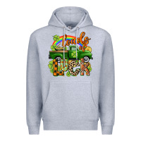 Heather Grey Loads of luck Premium Hoodie - CowGirlArtShop