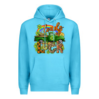 Ocean Blue Loads of luck Premium Hoodie - CowGirlArtShop