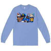 Colony Blue police coffee Long Sleeve Tee - Jasminsmagicworld
