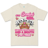 Bone As A Gemini Girl I Was Born With My Heart On My Sleeve And A Mouth Premium Tee - Jasminsmagicworld