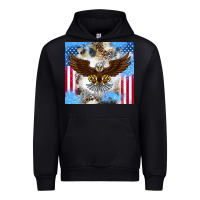 Foreset Green America Eagle Urban Hoodie - CowhideDigitalArt