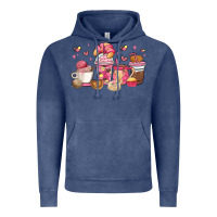 Vintage Denim mexican pan dulce coffee cups Vintage Hoodie - MaliasSmallBusiness