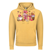 Vintage Mustard mexican pan dulce coffee cups Vintage Hoodie - MaliasSmallBusiness