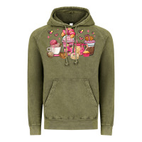 Vintage Olive mexican pan dulce coffee cups Vintage Hoodie - MaliasSmallBusiness